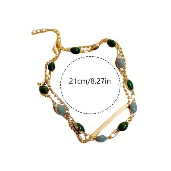 🔥TOP TRENDY UNIQUE VINTAGE JADE BRACELET🔥 - Picture 6 of 6